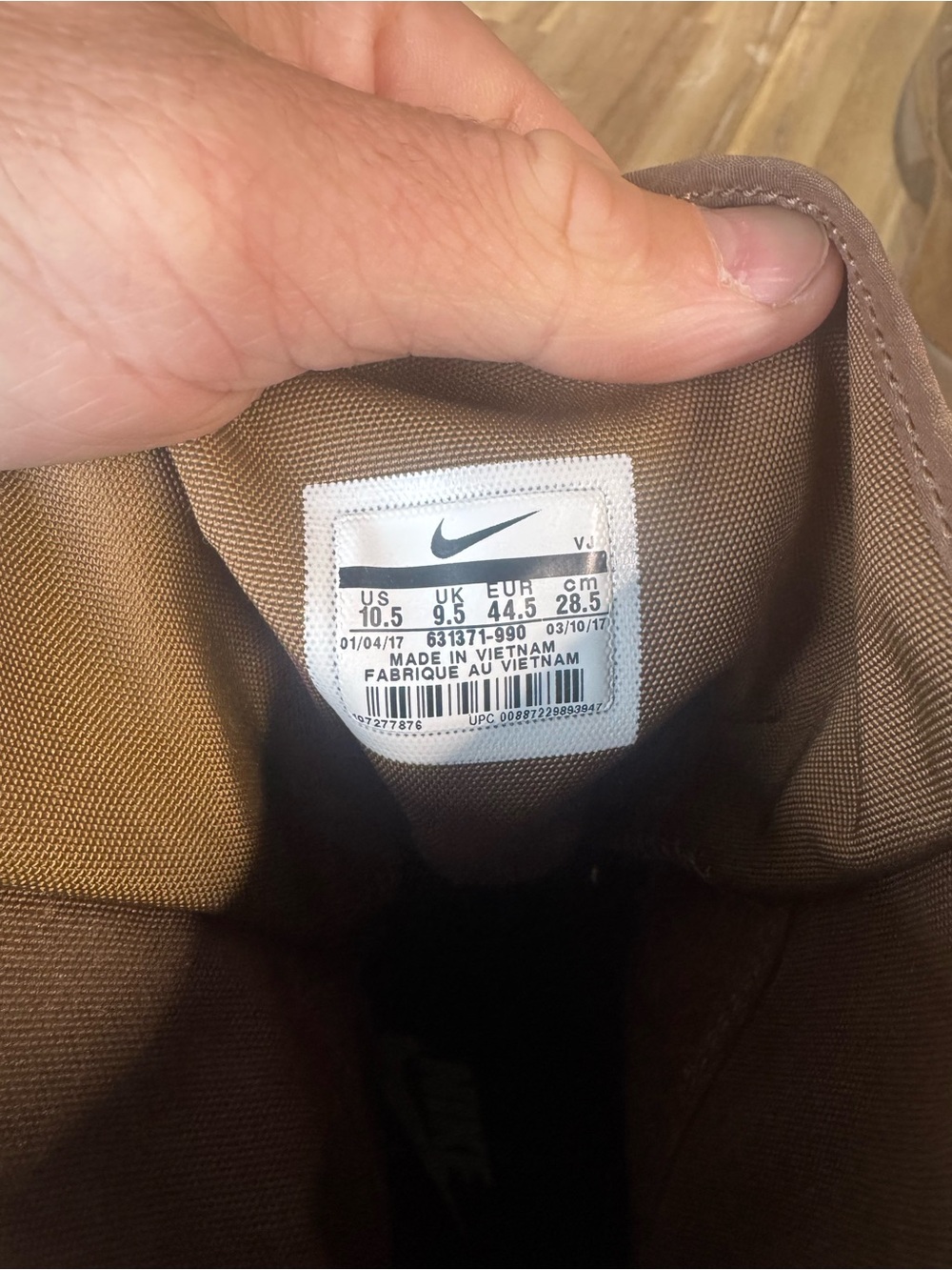 Nike Men's Tactical Boots in Brown - Picture 4 of 5